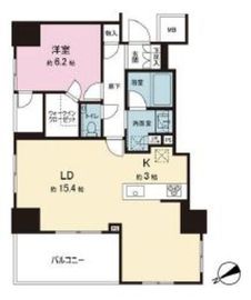 ブランズ日本橋茅場町 5階 間取り図
