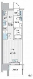 セントラーレ新城 601 間取り図