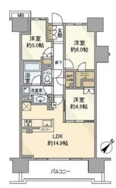 ザ・パークハウス相模大野 10階 間取り図