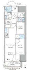 パークアクシス品川天王洲アイル 313 間取り図