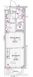 ガーラ・グランディ元住吉 3階 間取り図