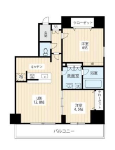 フュージョナル北綾瀬 7階 間取り図