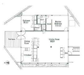 TOGO HOUSE（東郷ハウス） 2階 間取り図