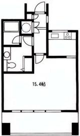 渋谷プロパティータワー 1511 間取り図