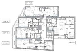 グランデュオ品川中延 (Gran Duo Shinagawanakanobu) 202 間取り図