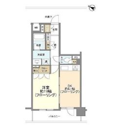 藤和シティホームズ文京音羽 2階 間取り図