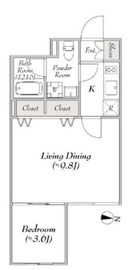 MYRIA RESIDENCE Minami Magome (ミリアレジデンス南馬込) 4階 間取り図