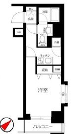 パレステュディオ銀座 5階 間取り図