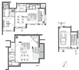 THE DOORS Sarugakucho 1階 間取り図