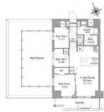 コンフォリア東葛西 705 間取り図