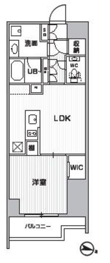 シーズンフラッツ新大塚 302 間取り図