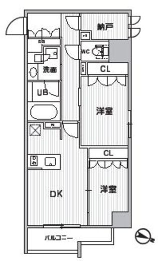 シーズンフラッツ新大塚 303 間取り図