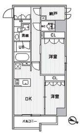 シーズンフラッツ新大塚 303 間取り図