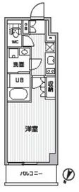 シーズンフラッツ新大塚 307 間取り図