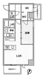 シーズンフラッツ新大塚 311 間取り図