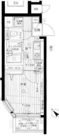 メインステージ銀座 5階 間取り図