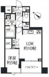 サンウッド赤坂丹後町 8階 間取り図