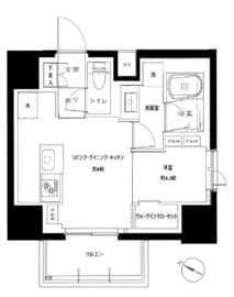 リビオレゾン王子飛鳥山 501 間取り図