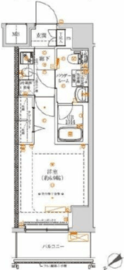 スパシエ東神奈川 9階 間取り図