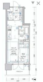 クリオ横浜ザ・グラン 7階 間取り図