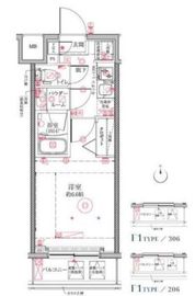 クレイシアIDZ鶴見ステーションサイト 11階 間取り図
