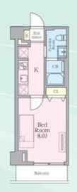 目黒ミシェルヨコマエ 302 間取り図