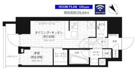 ステージグランデ台東根岸アジールコート 13階 間取り図