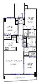 パレステージ溝の口 1階 間取り図