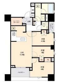 レフィール日本橋馬喰町 11階 間取り図