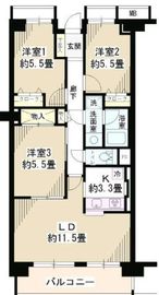 ブライトハウスJ 203 間取り図