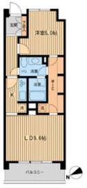 HF若林公園レジデンス 416 間取り図