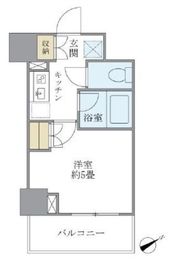 ブリリア日本橋茅場町 6階 間取り図
