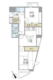 南大泉シティタワー 4階 間取り図