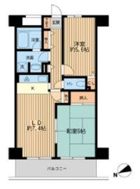 ガーデンシティ金沢文庫 402 間取り図