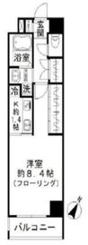 Saint-Clair Kawasaki 402 間取り図