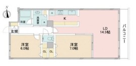 Savoir Ebis (サヴォワール恵比寿) 302 間取り図