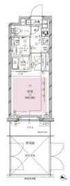 クレイシア目黒碑文谷 1階 間取り図