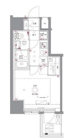 AZEST川崎Ⅱ 7階 間取り図
