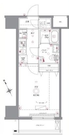AZEST川崎Ⅱ 11階 間取り図