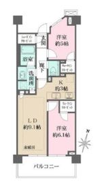 ザ・パークハウス横浜港南台 4階 間取り図