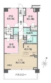 ザ・パークハウス横浜港南台 3階 間取り図