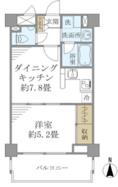 カナルグランデ 2階 間取り図