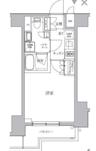 ル・サレーヴ 803 間取り図