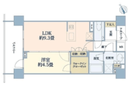 ピアース用賀レジデンス 4階 間取り図