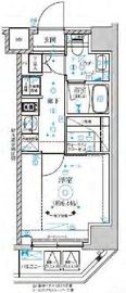RELUXIA横濱吉野町Ⅲ (リルシア横濱吉野町Ⅲ) 6階 間取り図