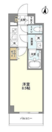 La Douceur赤羽 (ラドゥセール赤羽) 101 間取り図