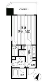 ヴィラコート横浜 703 間取り図