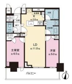 パークタワー西新宿 3006 間取り図