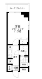 レジディア桜上水 304 間取り図