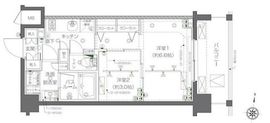 ZOOM新宿西落合 5階 間取り図